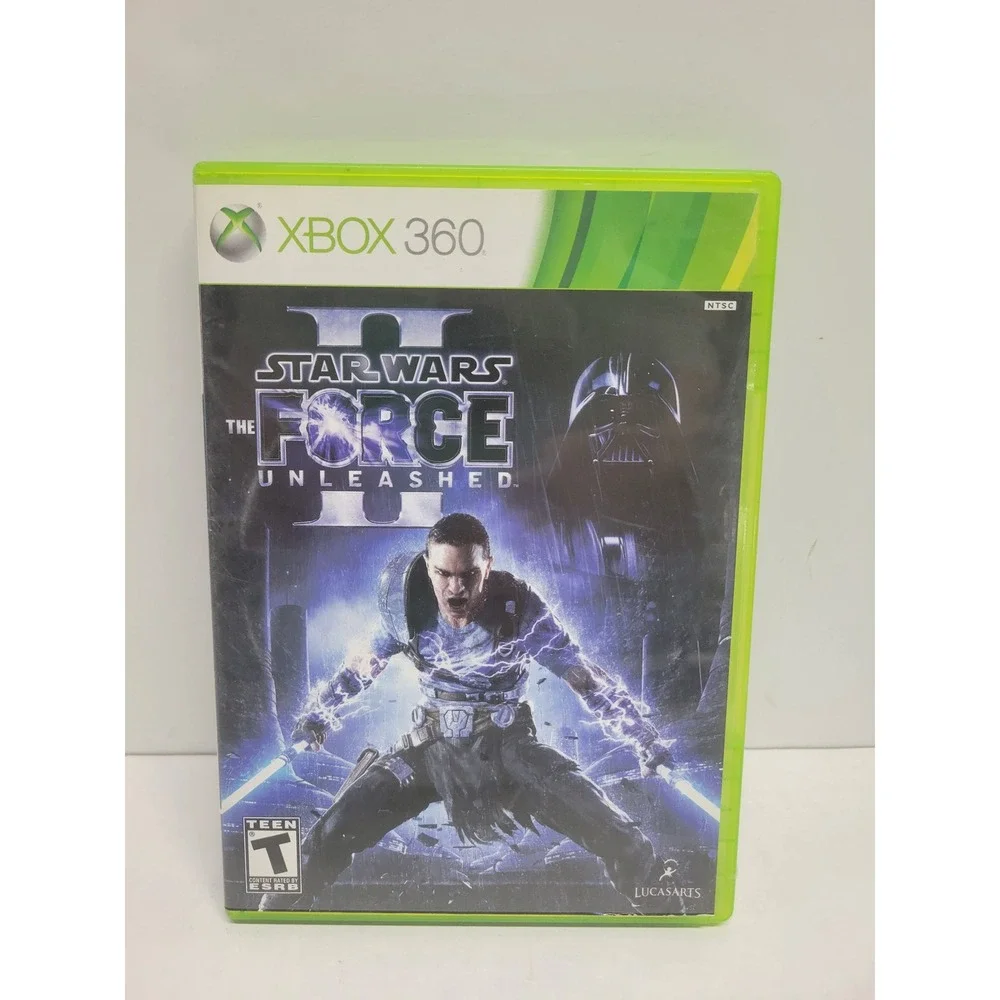 Star Wars The Force Unleashed II Xbox 360 LucasArts‎ Action Game with Manual